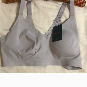 Tommy John Women's Light Gray Bra XXL